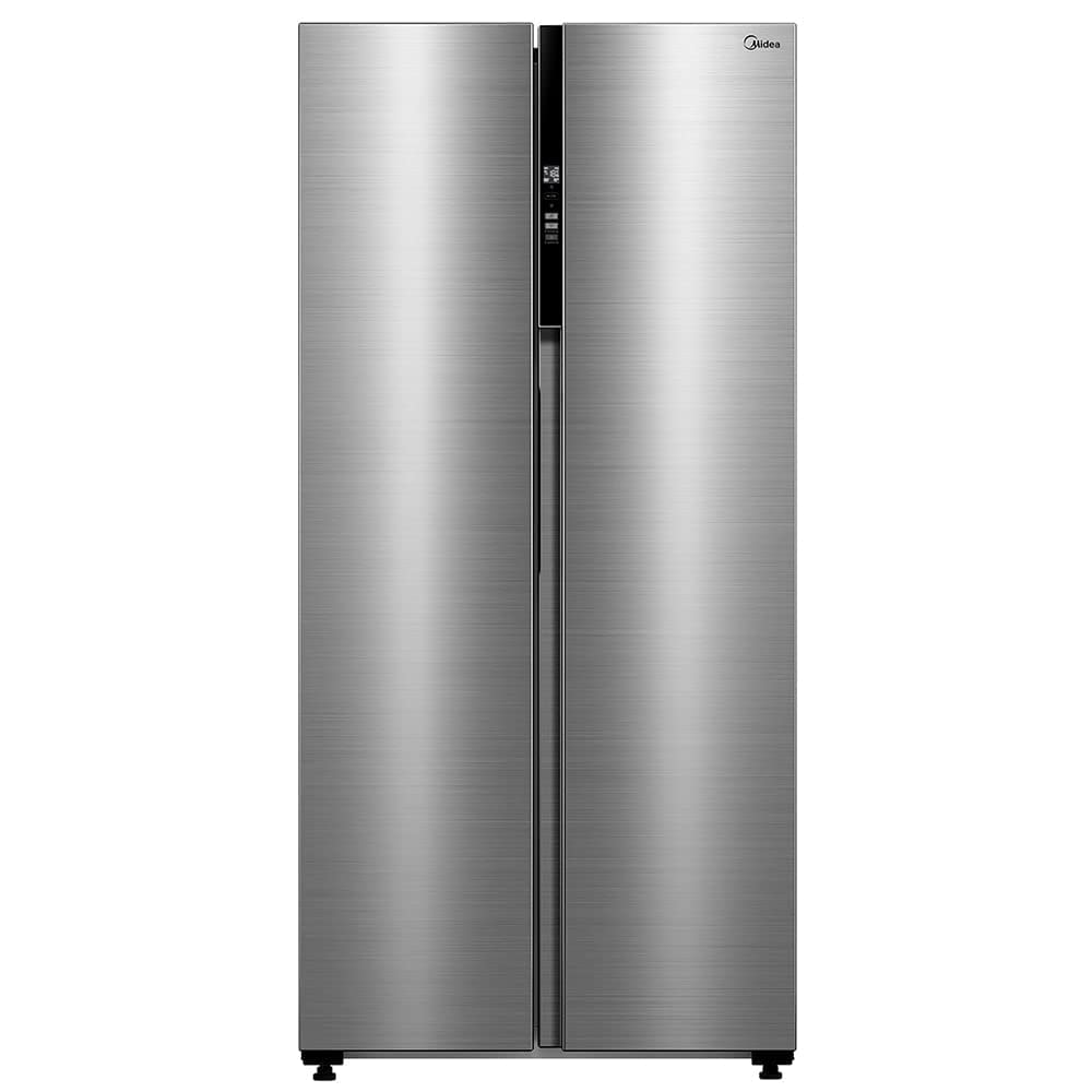 Geladeira Frost Free Side By Side 442L Cor Inox Midea MDRS598FGA041-127v