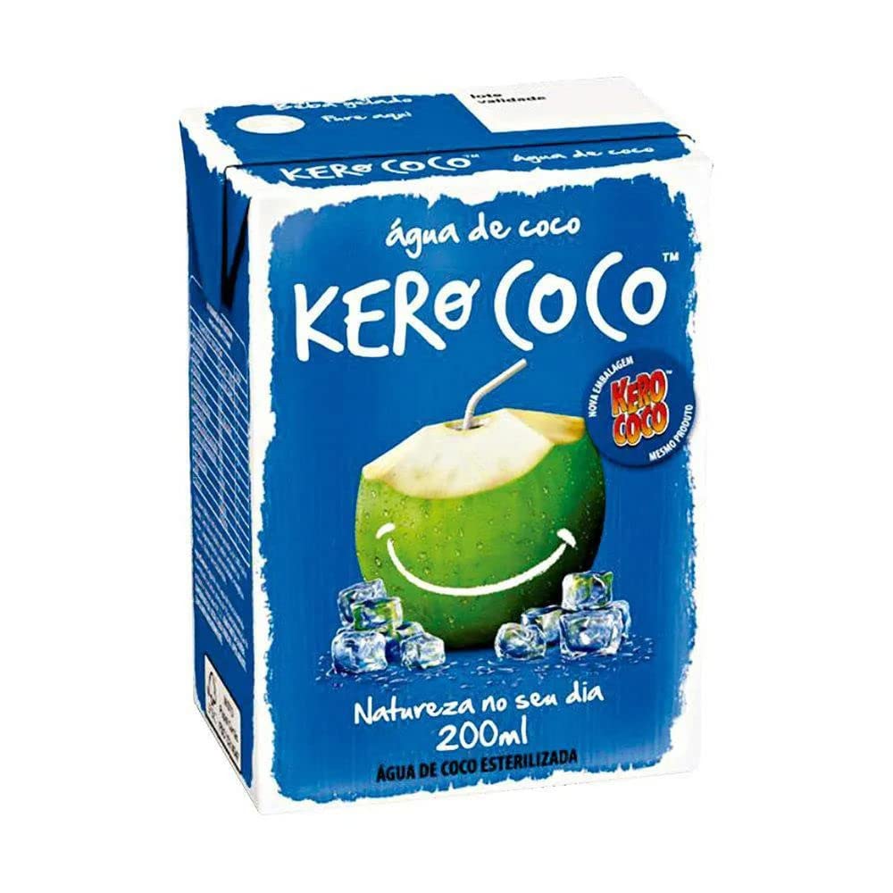 Água De Coco Esterilizada Kero Coco Caixa 200Ml