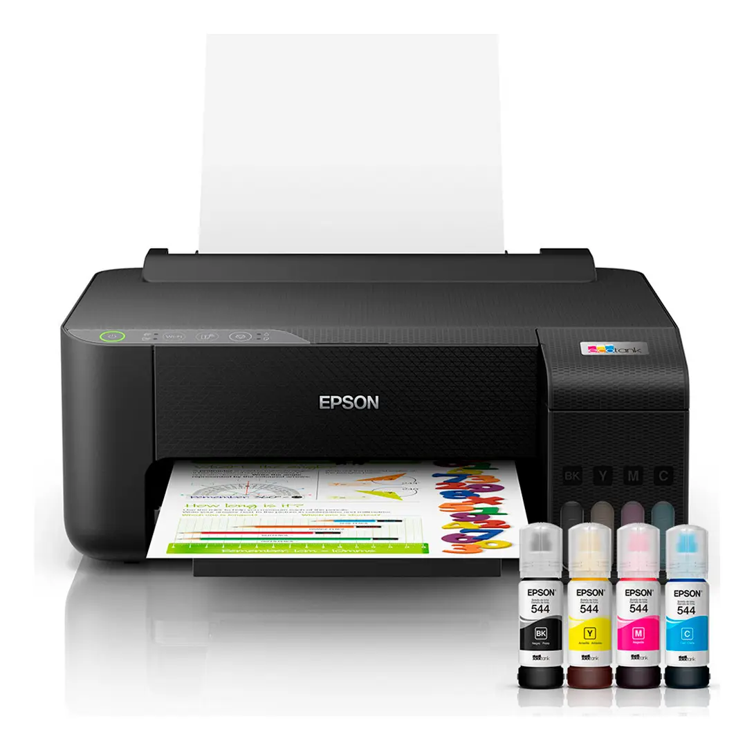 Impressora Epson Ecotank L1250 Jato De Tinta Colorida Wi-fi