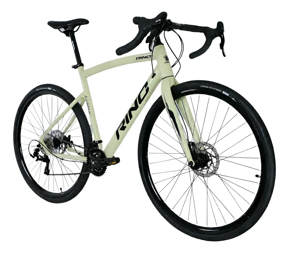 Bicicleta Aro 700 Rino Gravel 18v Aluminio