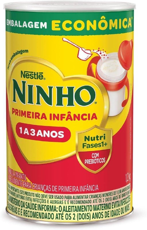Ninho Fases 1 - Fórmula Infantil, 1.2 kg (Pacote de 1)