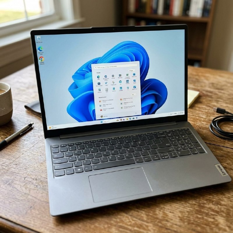 Notebook Lenovo IdeaPad Slim 3 15.3" Luna Grey - Intel Core 3 100U, 8GB RAM, 256GB SSD