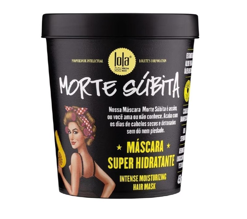 Morte Súbita Máscara Super Hidratante 450g