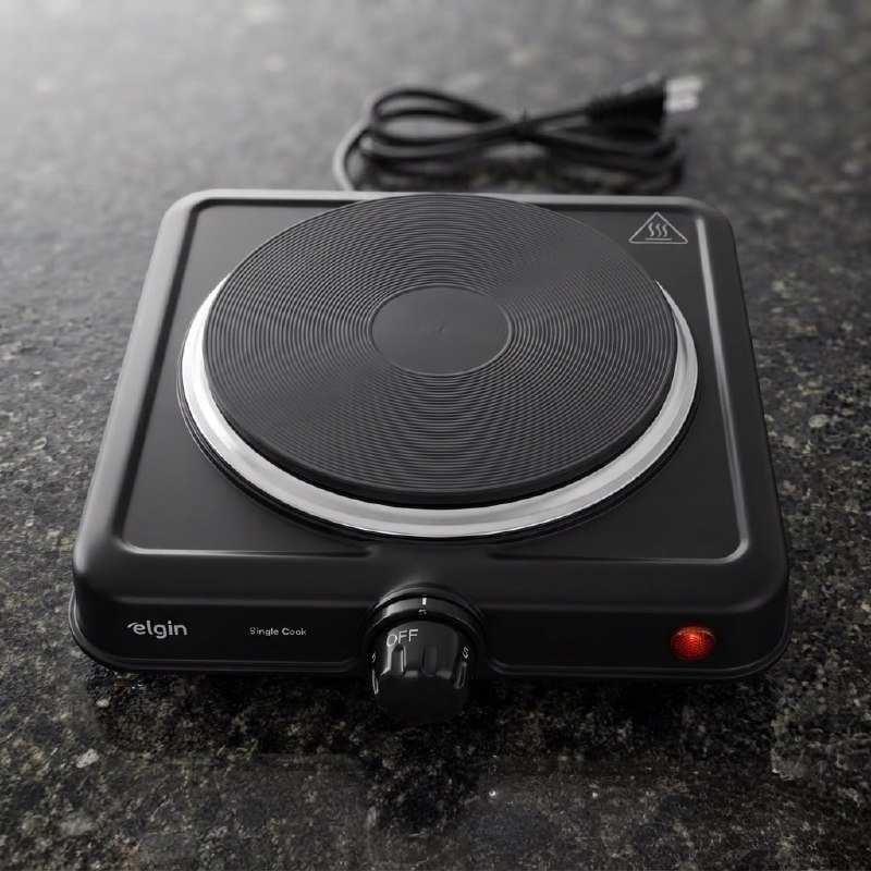 Cooktop Elgin Single Cook 1 Boca, 110V | Fogão Elétrico, Portátil