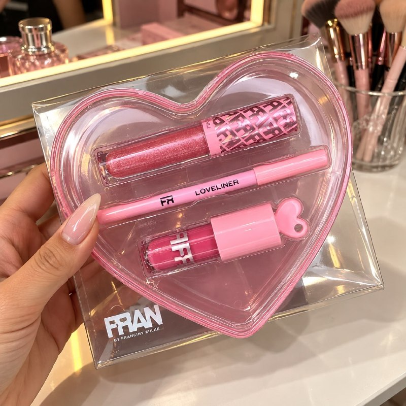 Kit de Gloss Labial e Lápis Labial Fran Love by Franciny Ehlke