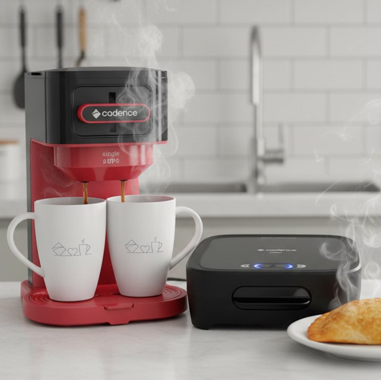 Cadence Kit Click Cadence - Sanduicheira e Cafeteira Single Up - 220V