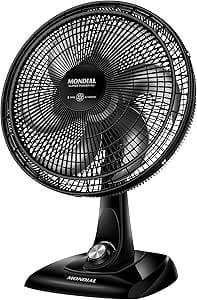 MONDIAL Ventilador de Mesa 40cm Super Power, Preto/Prata, 140W, 110V - VSP-40-B