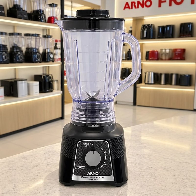 Liquidificador Arno Power Mix Limpa Fácil LQ33 700W Preto 127V