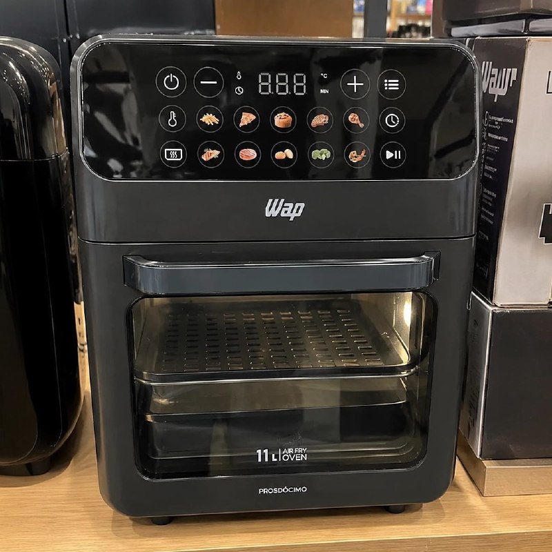 WAP Airfryer OvenWAOD4 11 Litros Touch Fritadeira Forno 127V