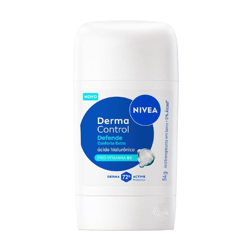 NIVEA Desodorante Antitranspirante Stick Derma Control Defende 54g