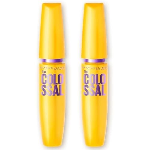 Máscara de Cílios Maybelline NY The Colossal, Kit com 2 Unidades