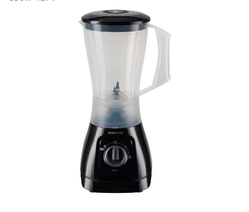 Liquidificador Forza Agratto LQLF01 Preto Leitoso 1,5L 850W 127V