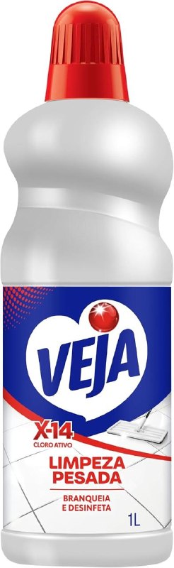 Limpador para Limpeza Pesada Cloro Ativo 1L