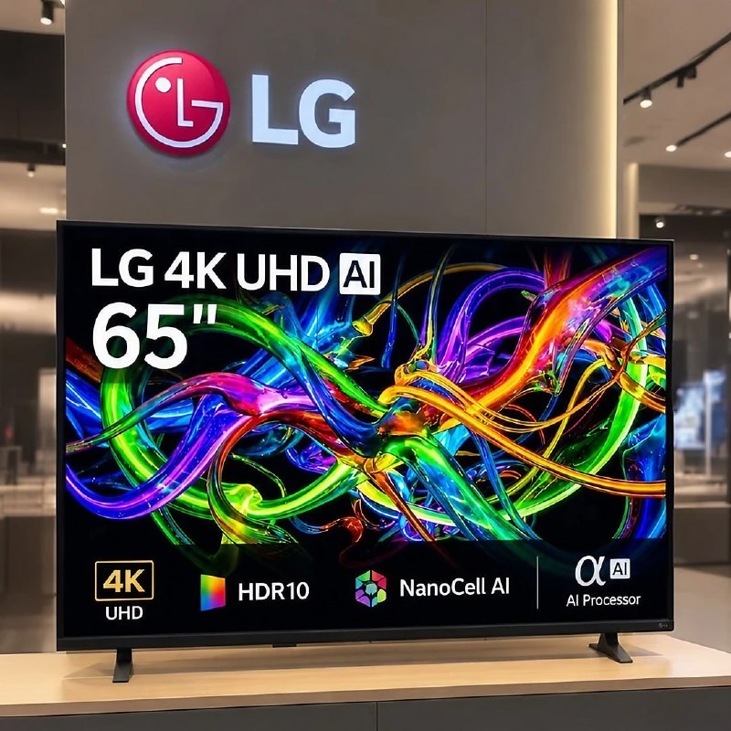 Smart TV LG 65" 4K UHD NANO AI 65UN85CBPSA.BWZ