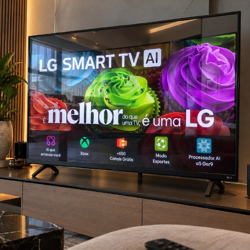 Smart TV HD 32" LG LB650 AI 2026