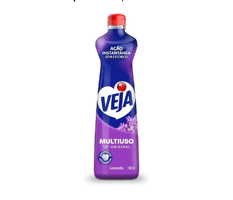 Limpador Multiuso Veja Gold Lavanda e Álcool 500ml