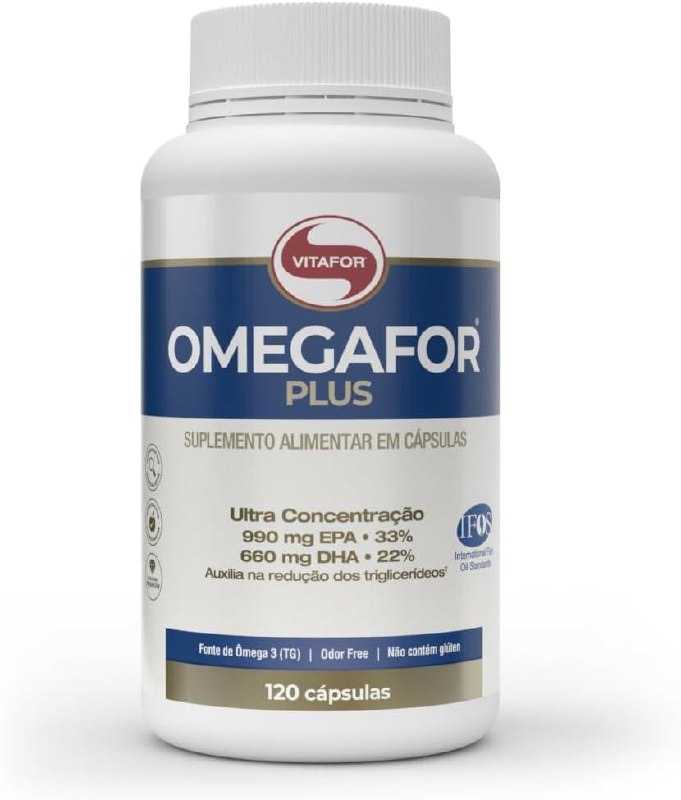 Vitafor - Omegafor Plus - 120 Cápsulas