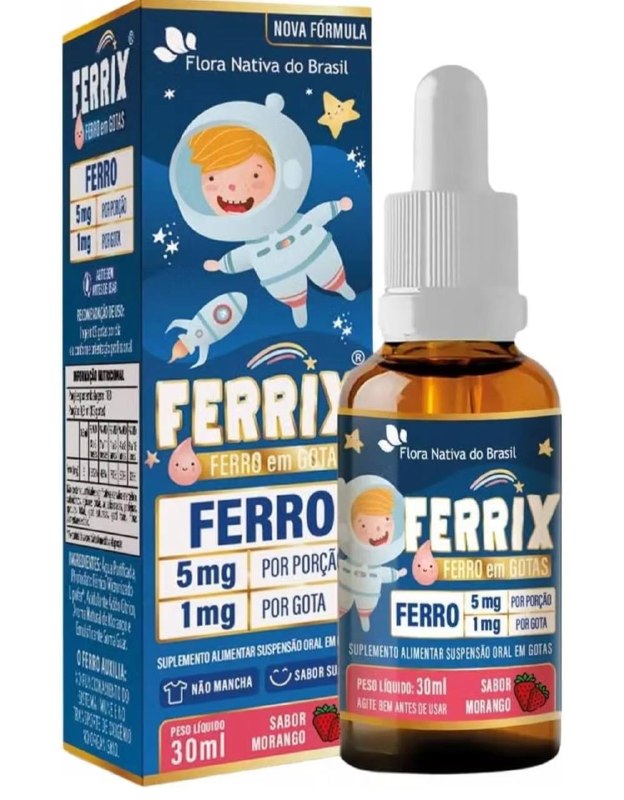 FERRIX (Ferro infantil) 30ml - Flora Nativa