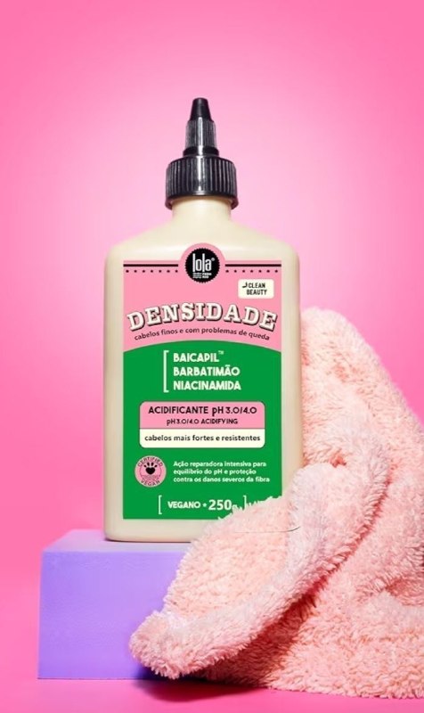 Densidade Acidificante Capilar Lola Cosmetics, 250g