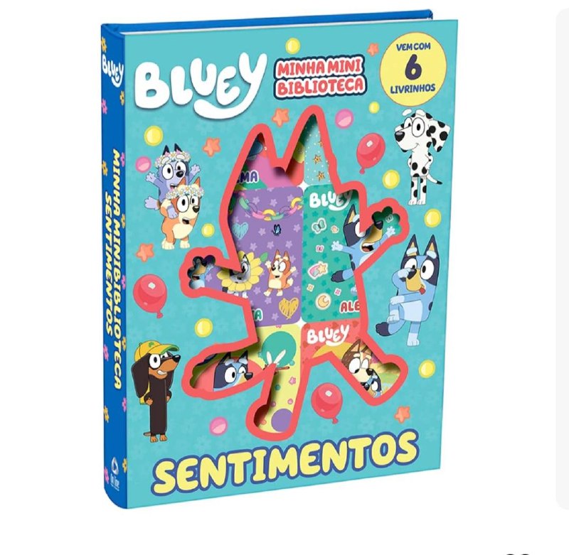 Bluey Minha Mini Biblioteca - Sentimentos