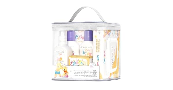 Kit Giby Gaby Shampoo 200ml Condicionador 200ml Sabonete 80g Colônia