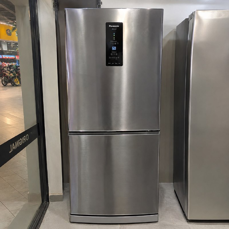 Geladeira Panasonic BB64PV2XC Frost Free Inverter 475L Aço Escovado Bivolt